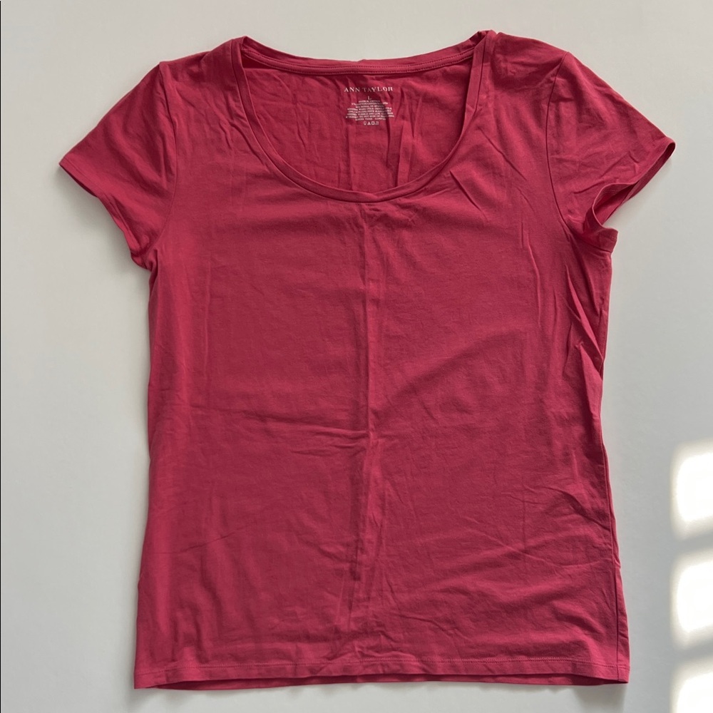 Ann Taylor Pink Tee Shirt